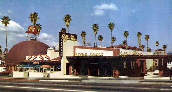 The Brown Derby Restaurant in Los Angeles 1952