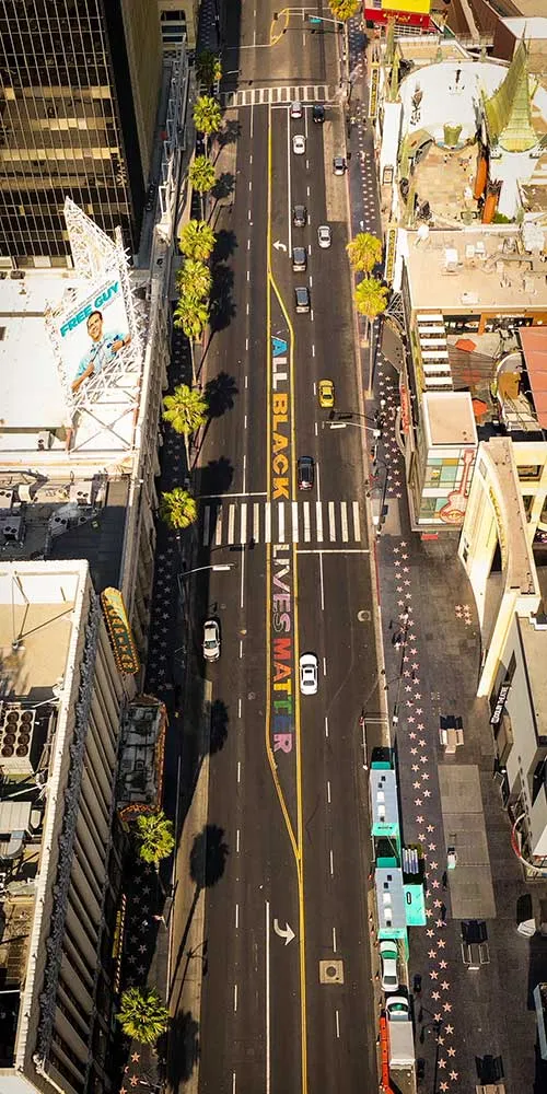 Hollywood Blvd, near Hollywood Museum