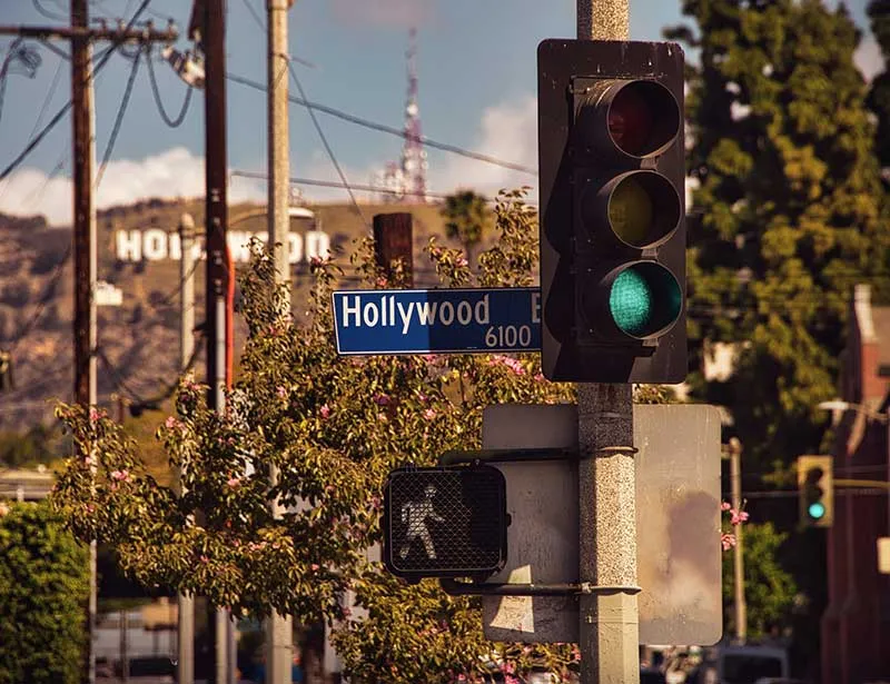 Hollywood Blvd. sign