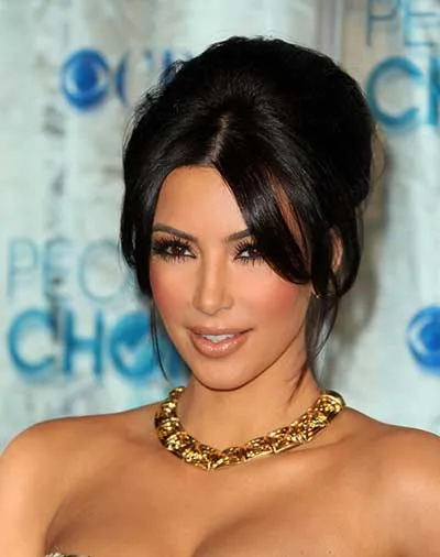 Kim Kardashian on Beverly Hills tour