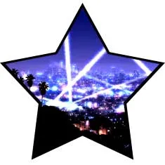 Star homes tour view of Hollywood from bus