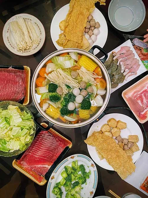 Hot pot at Yazawa Japanese restaurant